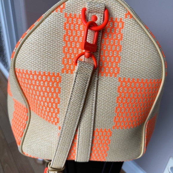 Louis Vuitton Raffia Keepall Bandoulière 50 - Picture 4 of 10